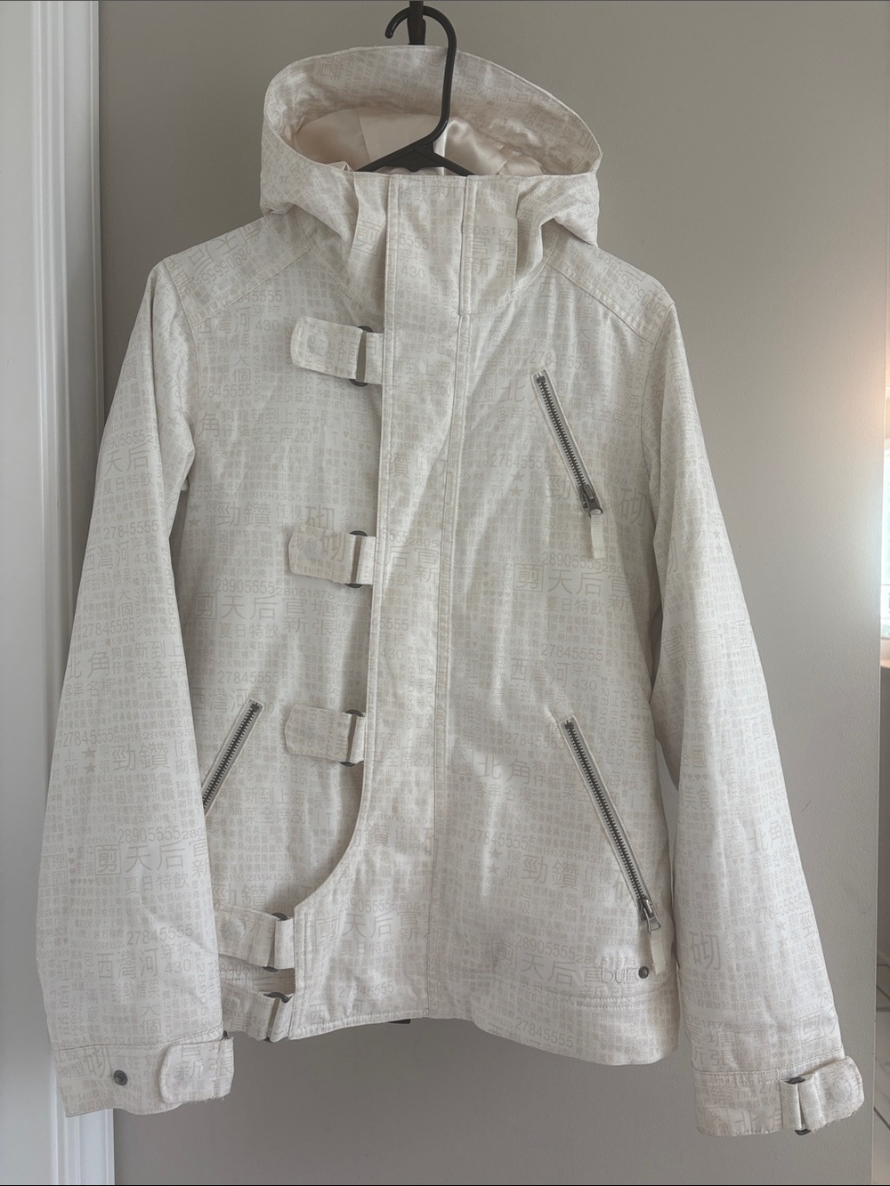 Burton Dryride Dream Jacket Ski Snowboard Cream Size Small